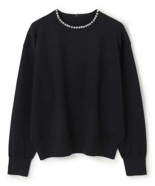 UNFILO / アンフィーロ ニット・セーター | ネックビジュー ニット | 詳細11