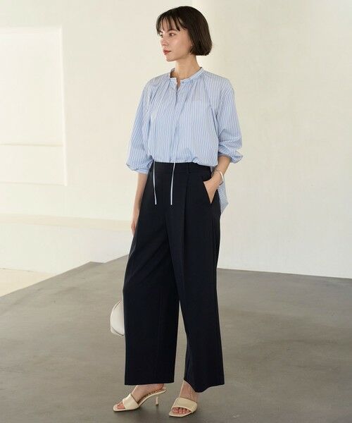 UNFILO / アンフィーロ シャツ・ブラウス | ギャザーブラウス | 詳細13