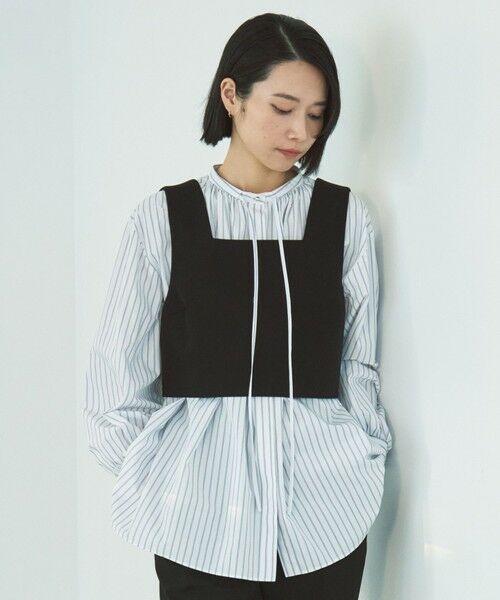 UNFILO / アンフィーロ シャツ・ブラウス | ギャザーブラウス | 詳細15