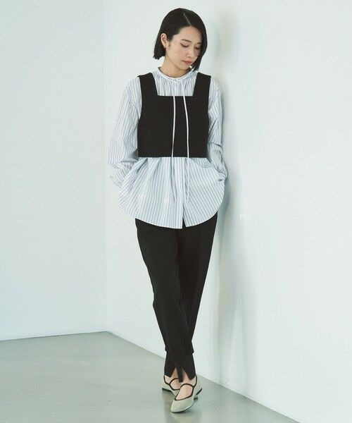 UNFILO / アンフィーロ シャツ・ブラウス | ギャザーブラウス | 詳細16