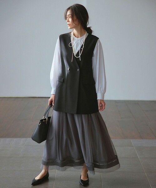 UNFILO / アンフィーロ シャツ・ブラウス | ギャザーブラウス | 詳細21