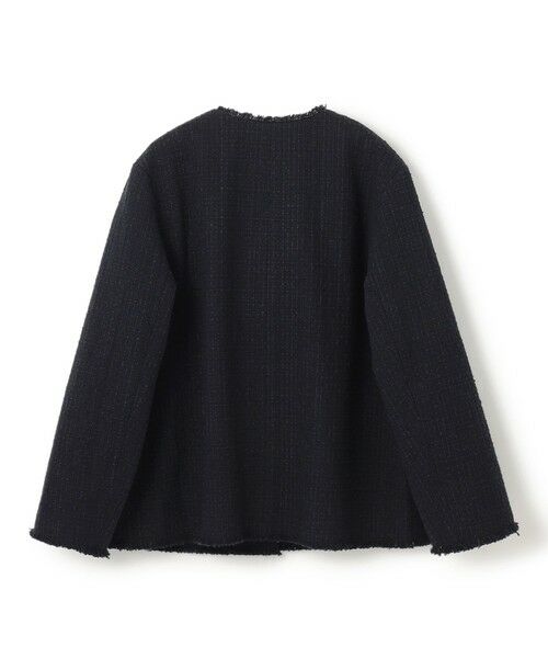 UNFILO / アンフィーロ ノーカラージャケット | ツイード ジャケット | 詳細4