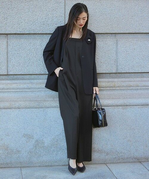 UNFILO / アンフィーロ ノーカラージャケット | BEAUTY MOVE ボタン付き ノーカラージャケット | 詳細14