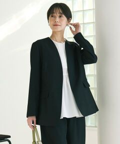 UNFILO / アンフィーロ ノーカラージャケット | ノーカラージャケット