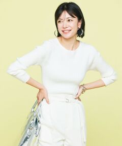 UNFILO / アンフィーロ ニット・セーター | マイビューティ リブボートネック ニット