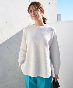 UNFILO / アンフィーロ ニット・セーター | ラメリンクス ラウンドテールニット