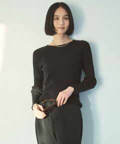 UNFILO / アンフィーロ ニット・セーター | マイビューティ リブボートネック ニット