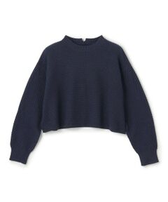 UNFILO / アンフィーロ ニット・セーター | 【WEB限定】ラメリンクス クロップドニット