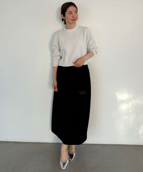 UNFILO / アンフィーロ ニット・セーター | 【WEB限定】ラメリンクス クロップドニット | 詳細1