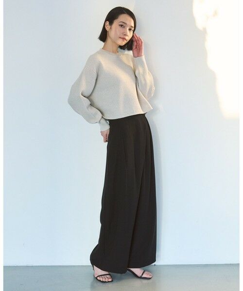 UNFILO / アンフィーロ ニット・セーター | 【WEB限定】ラメリンクス クロップドニット | 詳細7