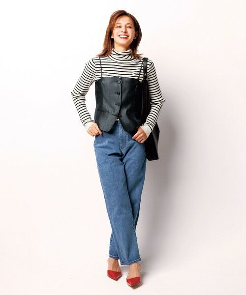 UNFILO / アンフィーロ デニムパンツ | 【UNFILO DENIM】撥水ストレッチ テーパードデニム | 詳細18