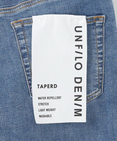 UNFILO / アンフィーロ デニムパンツ | 【UNFILO DENIM/新色追加】撥水ストレッチ テーパードデニム | 詳細30