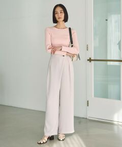 UNFILO / アンフィーロ その他パンツ | アシンメトリー ラップパンツ