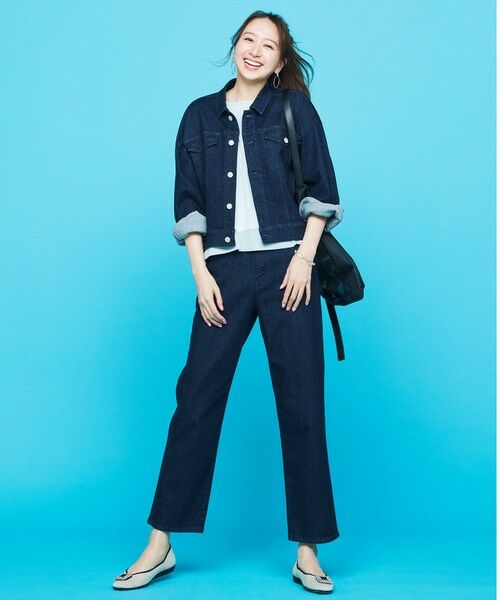 UNFILO DENIM 撥水 テーパード　デニム　パンツ UNFILO DENIM】撥水 テーパードデニム / UNFILO | ファッション