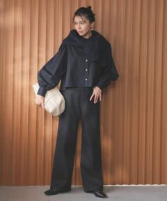 UNFILO / アンフィーロ デニムパンツ | 【UNFILO DENIM】撥水ストレッチ ワイドストレートデニム