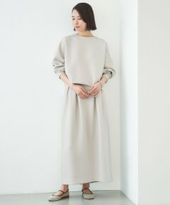 UNFILO / アンフィーロ ミニ・ひざ丈スカート | BEAUTY FORM JERSEY コクーン スカート