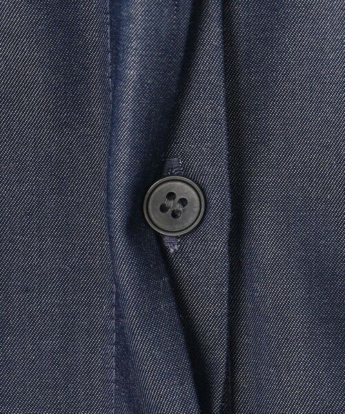 UNFILO / アンフィーロ シャツ・ブラウス | シャンブレーデニム ギャザーブラウス | 詳細8