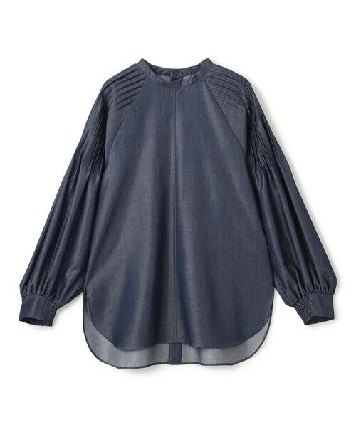 UNFILO / アンフィーロ シャツ・ブラウス | シャンブレーデニム ショルダータックブラウス | 詳細4