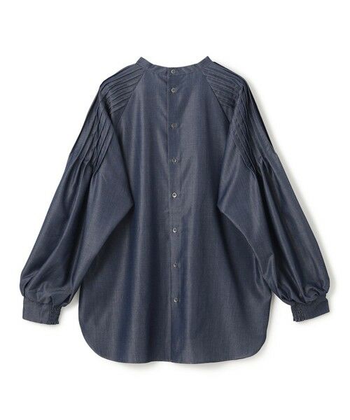 UNFILO / アンフィーロ シャツ・ブラウス | シャンブレーデニム ショルダータックブラウス | 詳細5