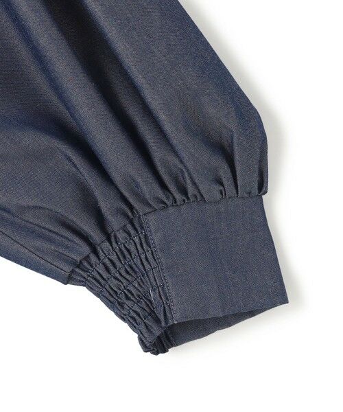 UNFILO / アンフィーロ シャツ・ブラウス | シャンブレーデニム ショルダータックブラウス | 詳細7