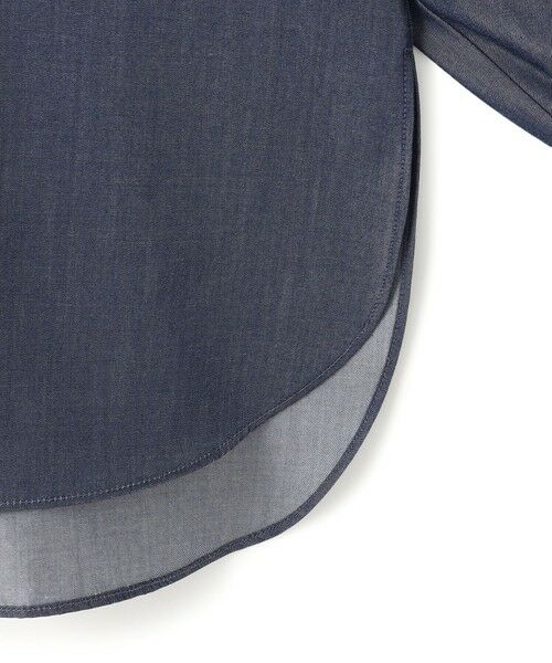 UNFILO / アンフィーロ シャツ・ブラウス | シャンブレーデニム ショルダータックブラウス | 詳細8