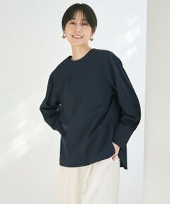 UNFILO / アンフィーロ シャツ・ブラウス | ノーカラーコンフォートシャツ