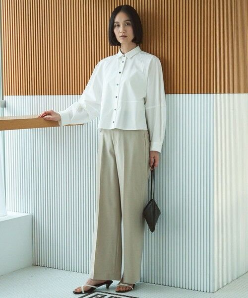 UNFILO / アンフィーロ シャツ・ブラウス | コットンブロード フォルムシャツ | 詳細4