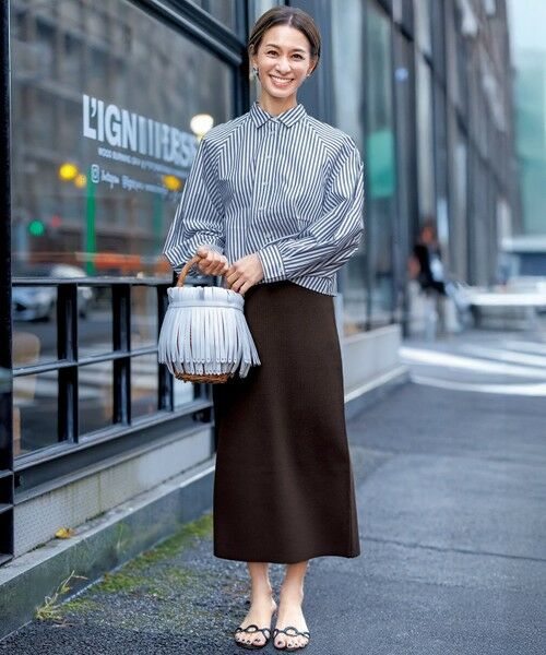 UNFILO / アンフィーロ シャツ・ブラウス | コットンブロード フォルムシャツ | 詳細19