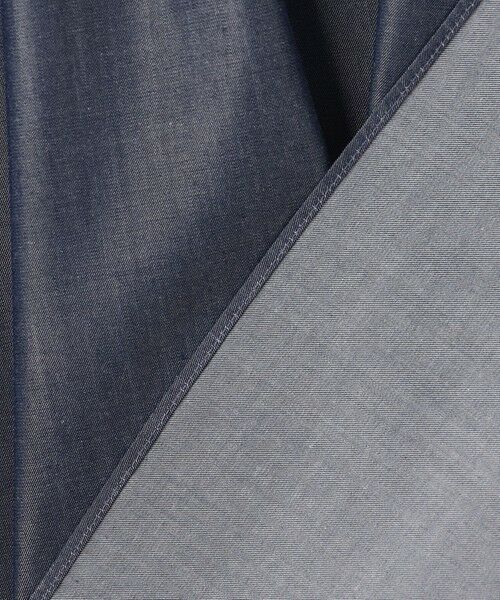 UNFILO / アンフィーロ シャツ・ブラウス | シャンブレーデニム ギャザーブラウス | 詳細9