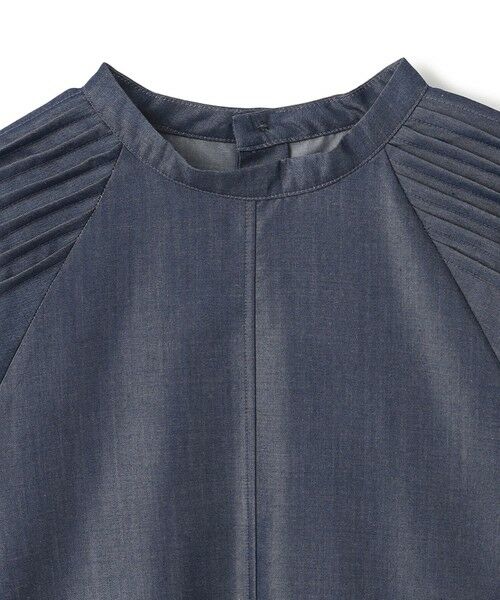 UNFILO / アンフィーロ シャツ・ブラウス | シャンブレーデニム ショルダータックブラウス | 詳細6