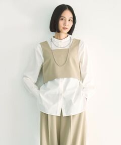 UNFILO / アンフィーロ シャツ・ブラウス | バンドカラー コンフォートシャツ