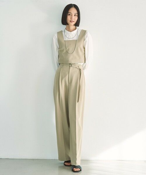 UNFILO / アンフィーロ シャツ・ブラウス | バンドカラー コンフォートシャツ | 詳細2