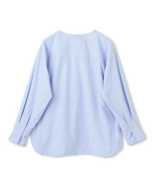 UNFILO / アンフィーロ シャツ・ブラウス | ノーカラーコンフォートシャツ | 詳細9