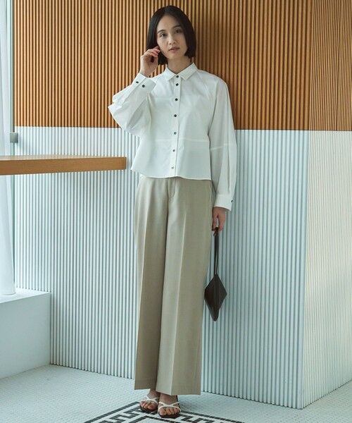 UNFILO / アンフィーロ シャツ・ブラウス | コットンブロード フォルムシャツ | 詳細15