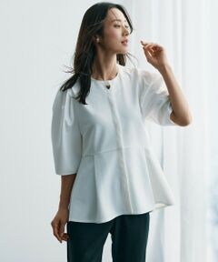 UNFILO / アンフィーロ シャツ・ブラウス | 【VERY×UNFILOコラボ】BEAUTY MOVE ペプラムブラウス
