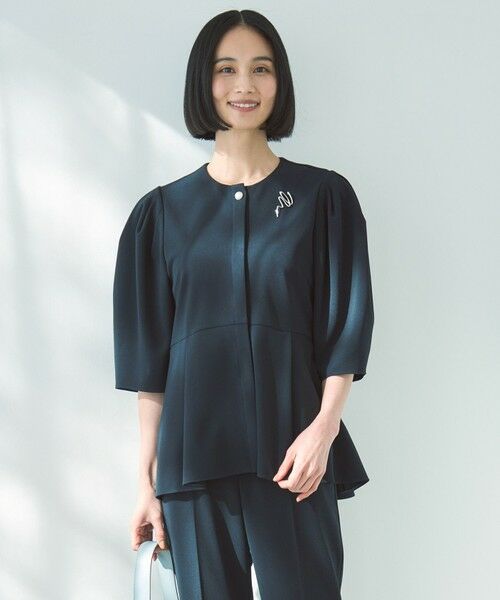 UNFILO / アンフィーロ シャツ・ブラウス | 【VERY×UNFILOコラボ】BEAUTY MOVE ペプラムブラウス | 詳細15