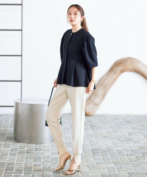 UNFILO / アンフィーロ シャツ・ブラウス | 【VERY×UNFILOコラボ】BEAUTY MOVE ペプラムブラウス | 詳細25