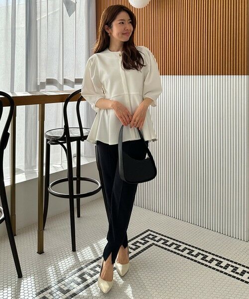 UNFILO / アンフィーロ シャツ・ブラウス | 【VERY×UNFILOコラボ】BEAUTY MOVE ペプラムブラウス | 詳細29