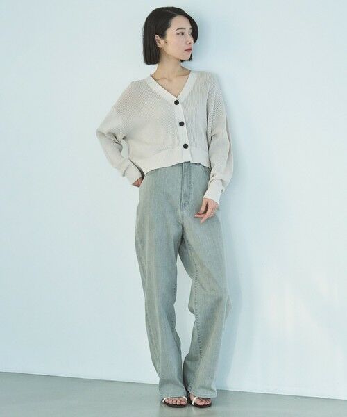 UNFILO / アンフィーロ カーディガン・ボレロ | メッシュニット カーディガン | 詳細8