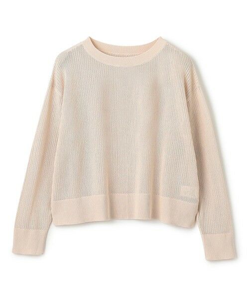 UNFILO / アンフィーロ ニット・セーター | メッシュ クロップドニット | 詳細7