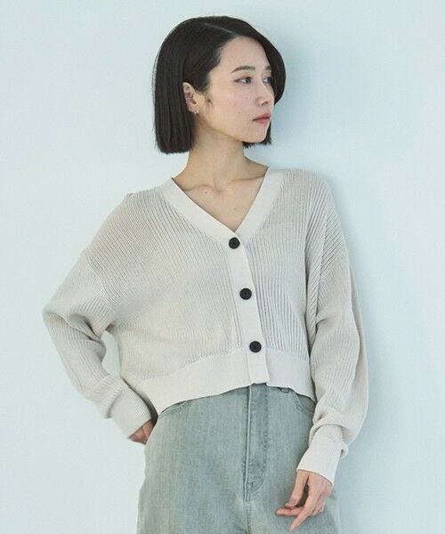 UNFILO / アンフィーロ カーディガン・ボレロ | メッシュニット カーディガン | 詳細6