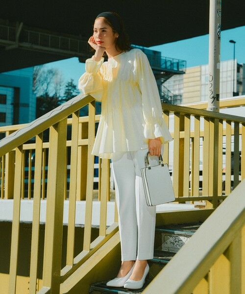 UNFILO / アンフィーロ その他パンツ | 【WEB限定】BEAUTY MOVE センタープレス テーパードパンツ | 詳細1