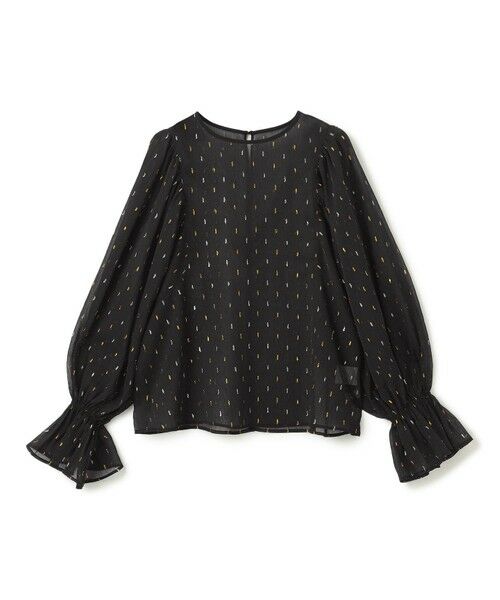 UNFILO / アンフィーロ シャツ・ブラウス | ラメリンクルシフォン ブラウス | 詳細3