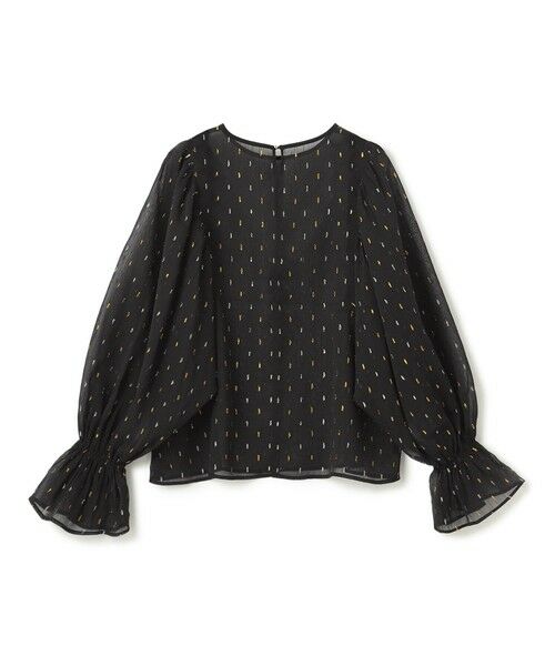 UNFILO / アンフィーロ シャツ・ブラウス | ラメリンクルシフォン ブラウス | 詳細4