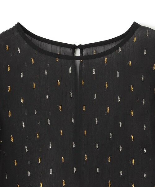 UNFILO / アンフィーロ シャツ・ブラウス | ラメリンクルシフォン ブラウス | 詳細5