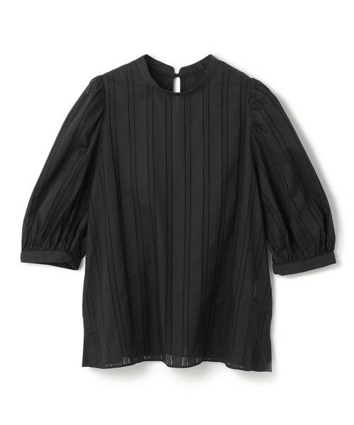 UNFILO / アンフィーロ シャツ・ブラウス | ストライプレース 2WAY パフスリーブブラウス | 詳細7