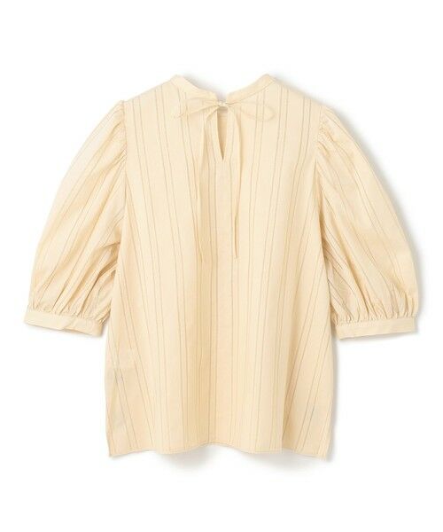 UNFILO / アンフィーロ シャツ・ブラウス | ストライプレース 2WAY パフスリーブブラウス | 詳細13