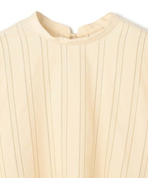 UNFILO / アンフィーロ シャツ・ブラウス | ストライプレース 2WAY パフスリーブブラウス | 詳細14