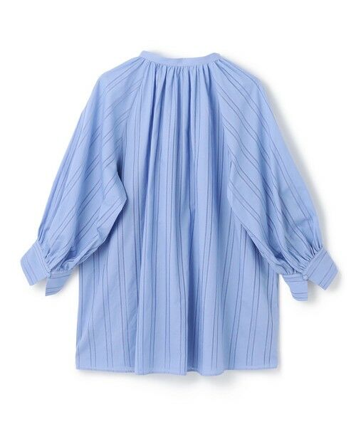UNFILO / アンフィーロ シャツ・ブラウス | ストライプレース ギャザーブラウス | 詳細14