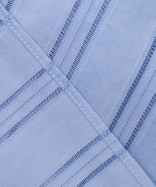 UNFILO / アンフィーロ シャツ・ブラウス | ストライプレース ギャザーブラウス | 詳細19